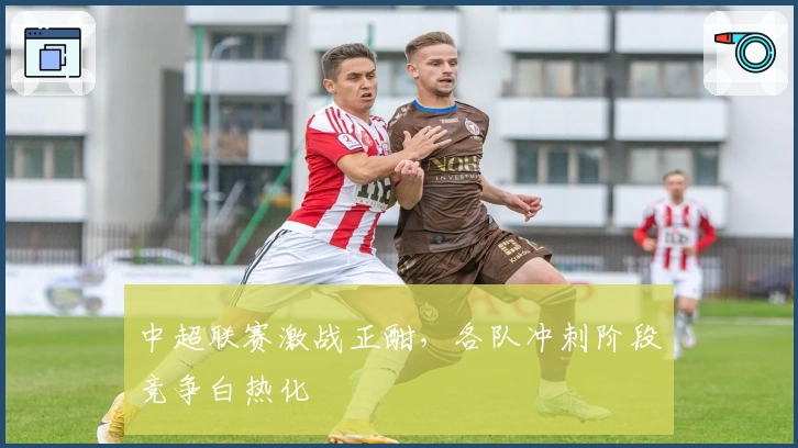 中超联赛激战正酣，各队冲刺阶段竞争白热化